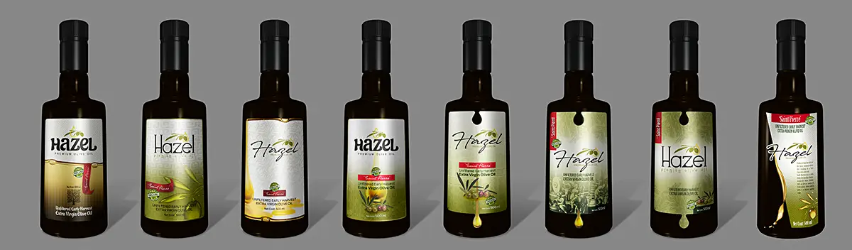 Ambalaj Tasarımı 67 hazelbottles