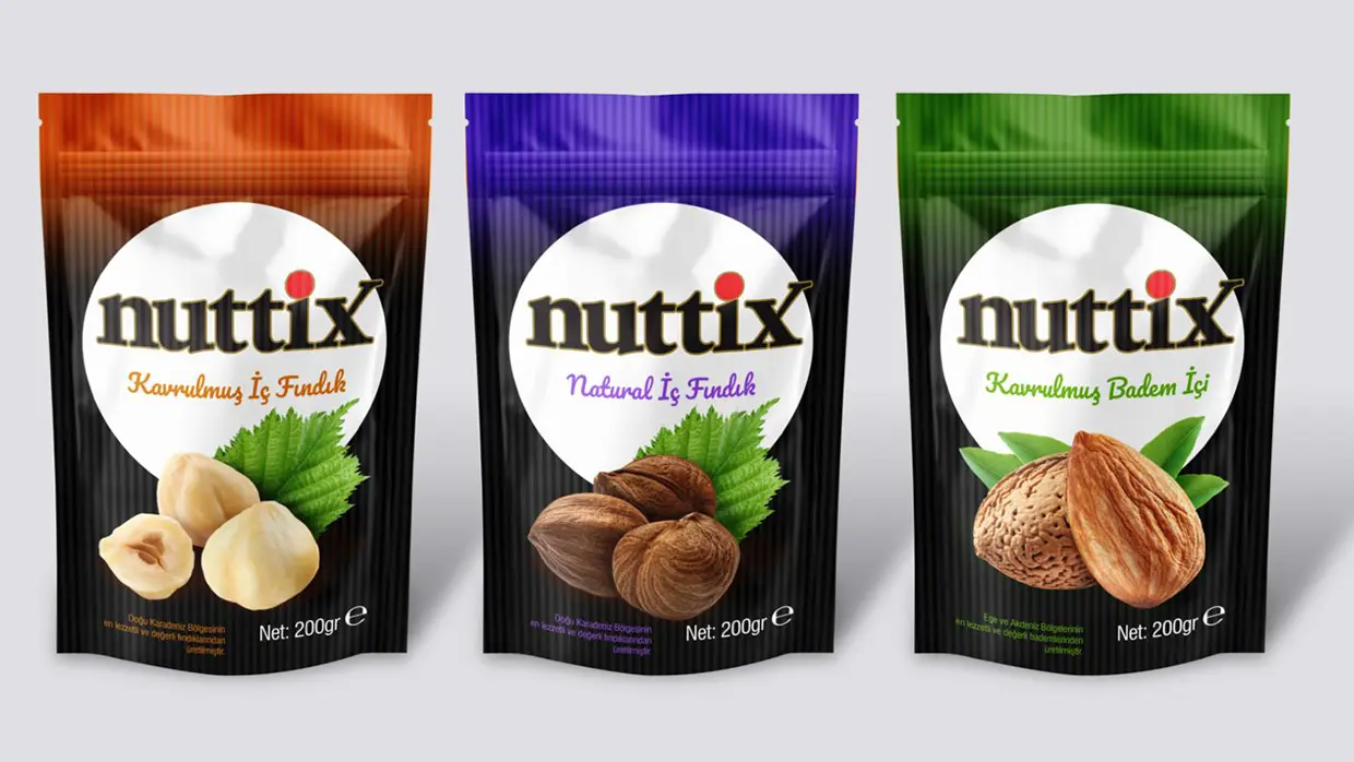 Ambalaj Tasarımı 35 nuttix kuruyemis