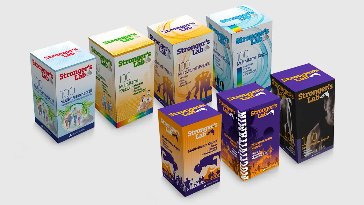 Ambalaj Tasarımı 50 strongers